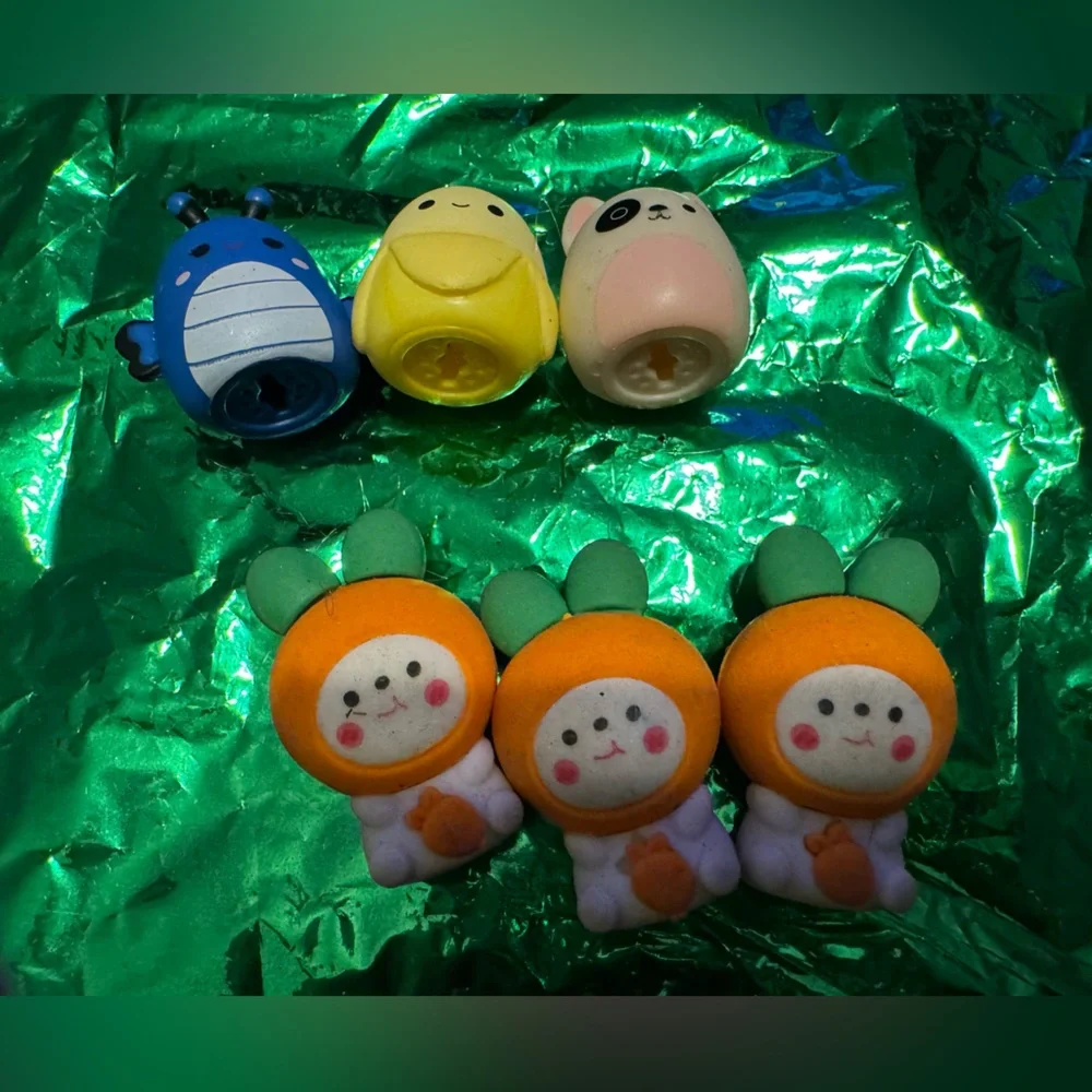 Squishalongs by Squishmallow mini figure bundle